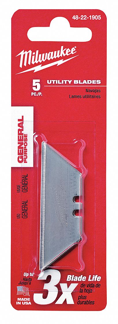 2-Point Utility Blade 3/4 W PK5