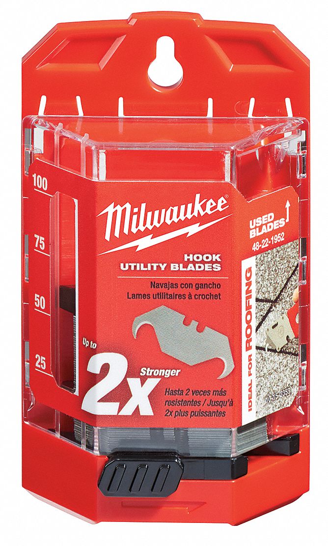 2-Ended Hook Utility Blade 3/4 W PK50