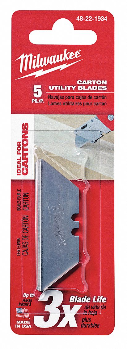 2-Point Utility Blade 3/4 W PK5