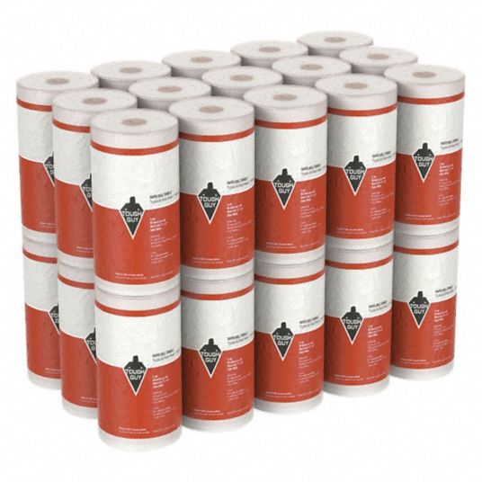 TOUGH GUY, White, 11 in Roll Wd, Paper Towel Roll 22UY4322UY43