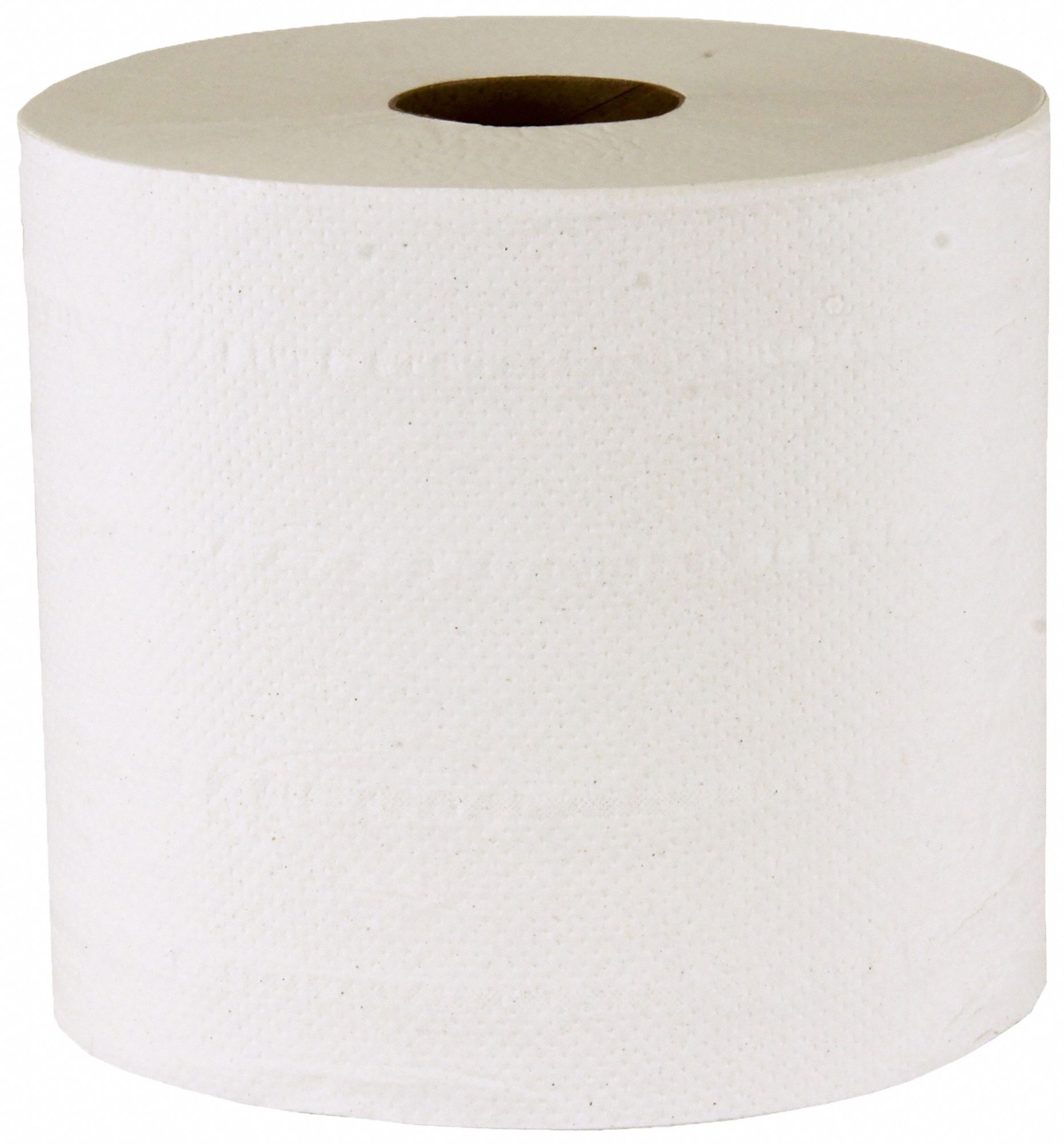 TOUGH GUY Paper Towel Roll, Tough Guy, Center Pull, White, 600 ft Roll