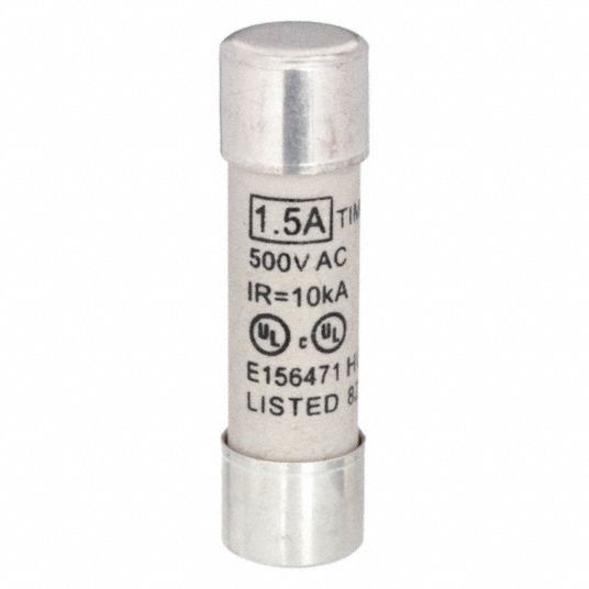 Fuse, Time Delay, Midget, HC10S Series, PK 5 - Grainger