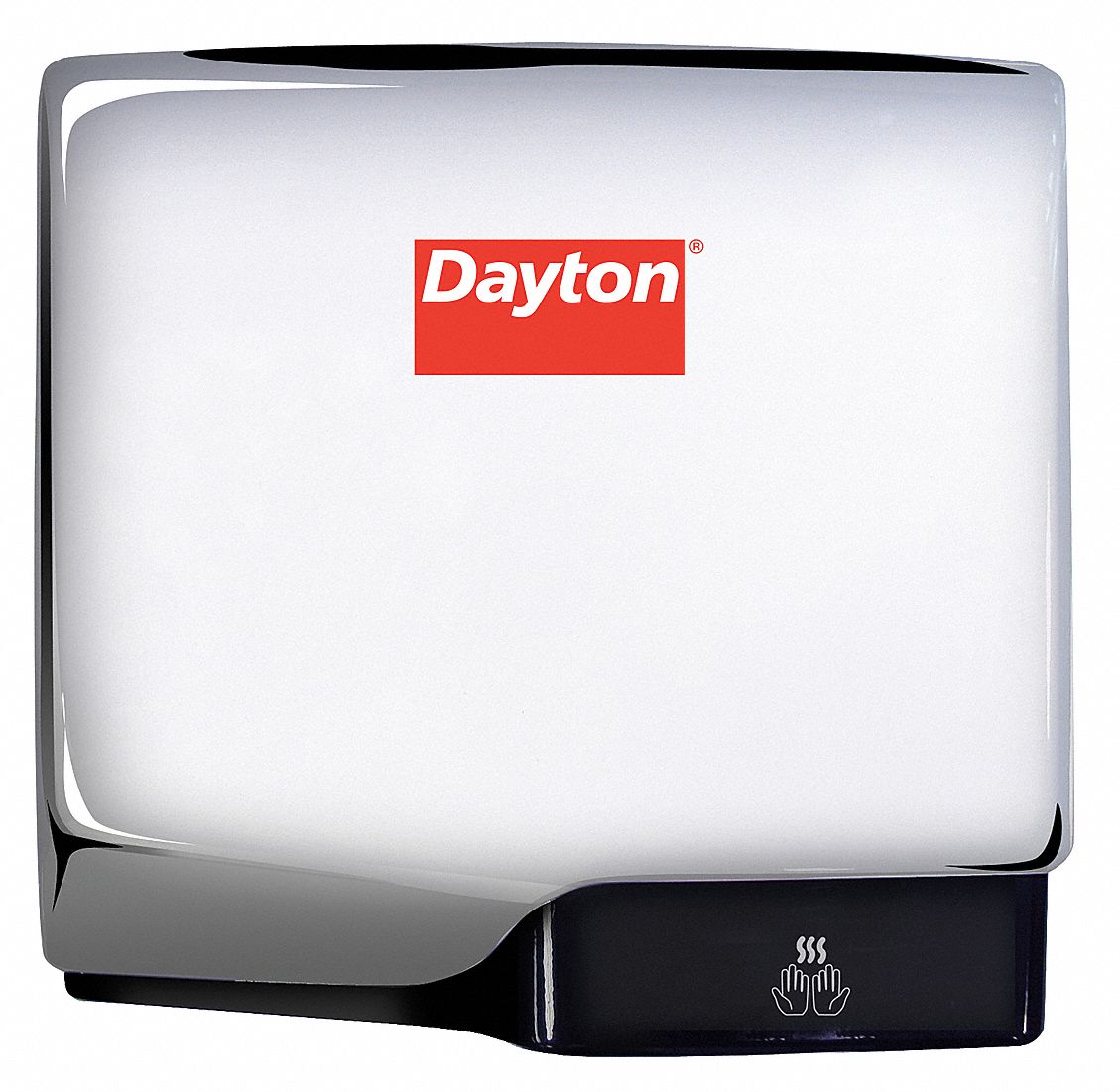 Cast Aluminum, Fixed Nozzle, Automatic, Hand Dryer Grainger