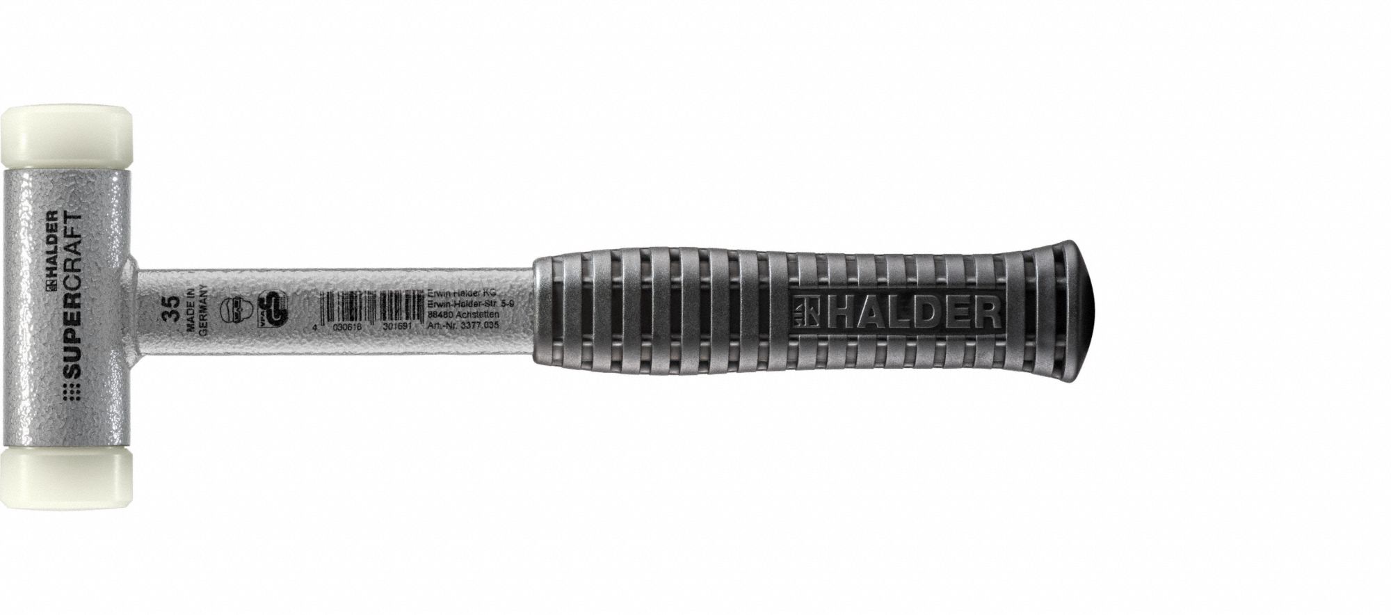 Steel Handle, Textured Grip, Dead Blow Hammer 22UZ893377.035 Grainger