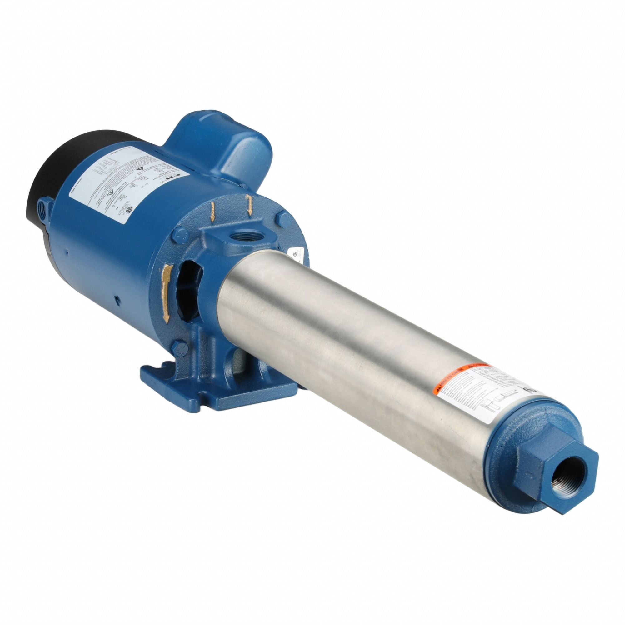 Booster Pump: 3 hp, Single Phase, 230V AC, 27 gpm Best Efficiency Flow, 1 in FNPT