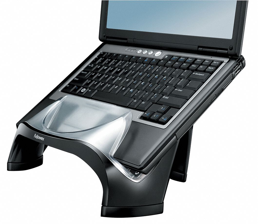 FELLOWES LAPTOP RISER W/USB,BLACK - 26400 - WWG22W783 | 8020201 ...
