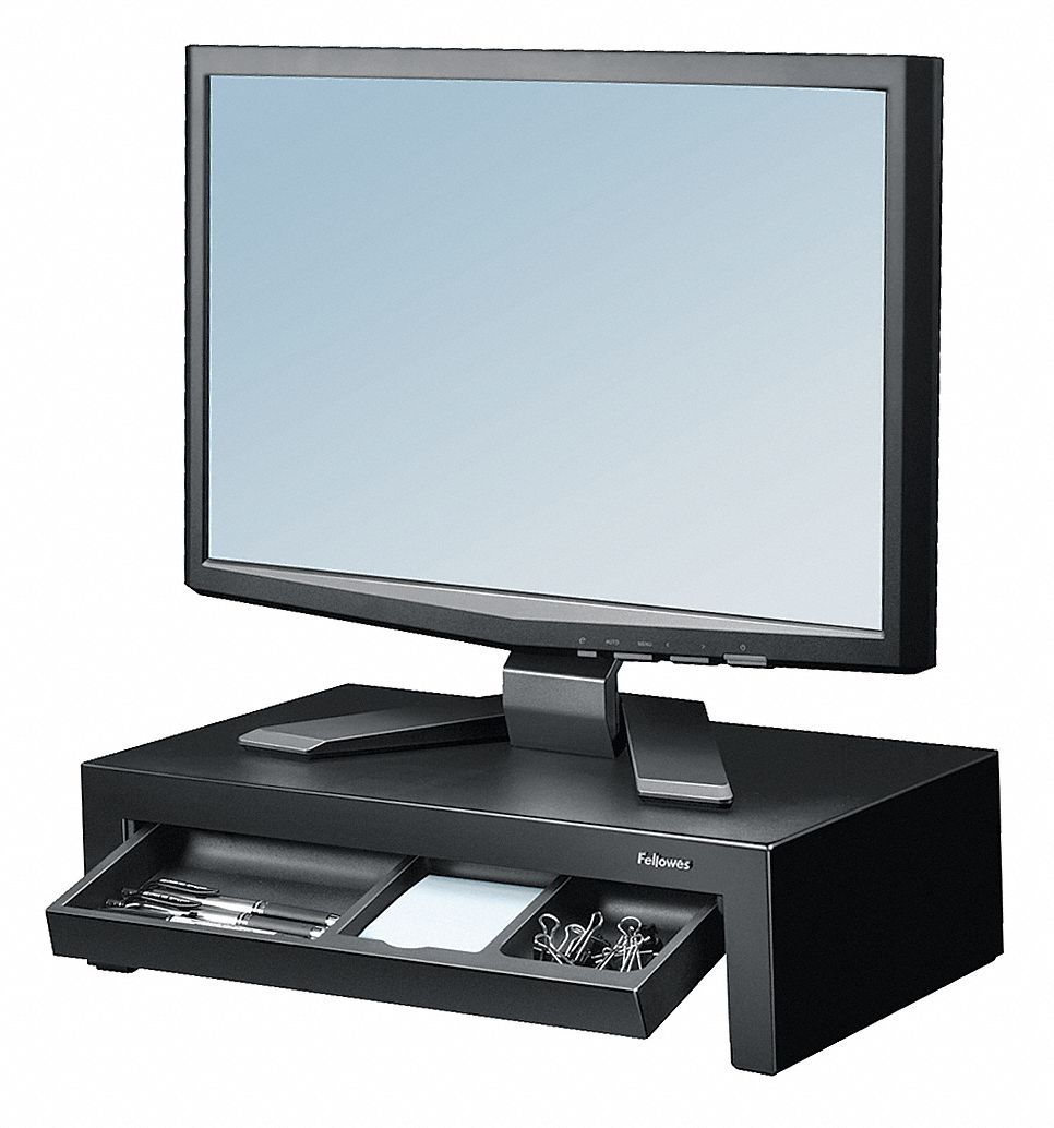 MONITOR RISER,BLACK/PEARL