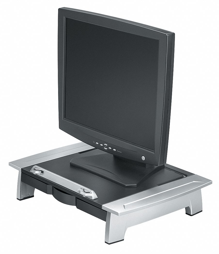 FELLOWES MONITOR/LAPTOP RISER,BLACK - 26400 - WWG22W836 | 8036601 ...