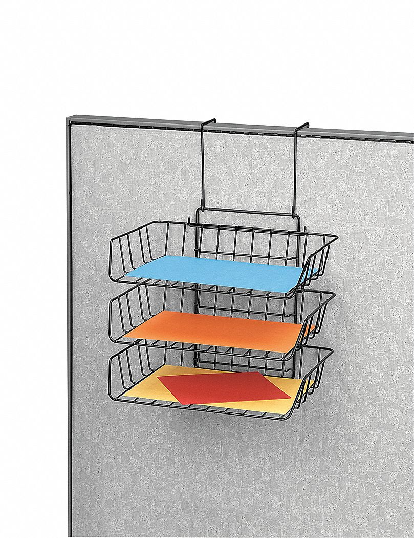 FELLOWES, 3 Compartments, Steel, Wall File 22W87375310 Grainger