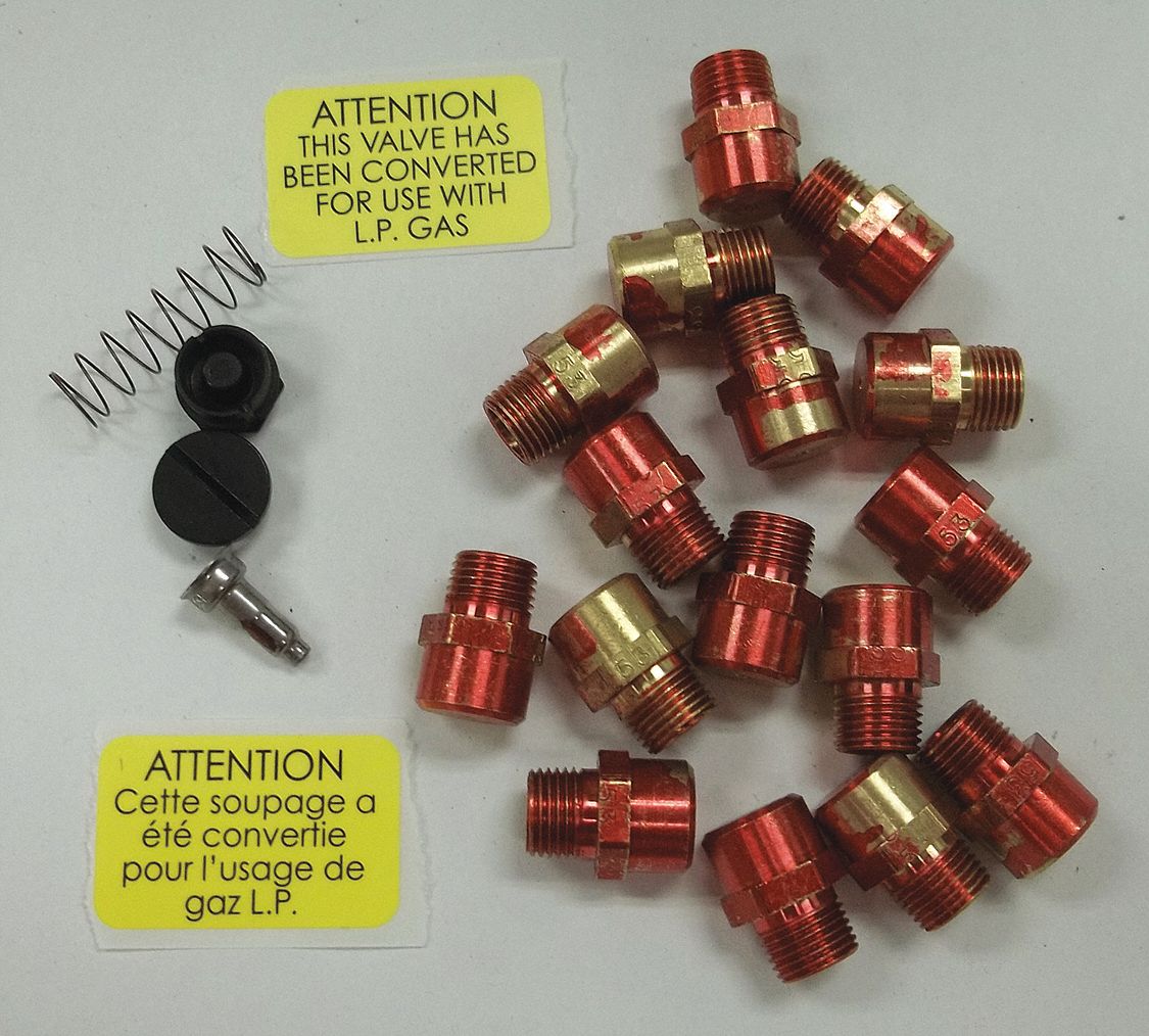 Kit,Conversion Nat To LP: For 4LX52/4LX54/4LX56/4LX58/4LX60/4LX62/4LX64/4LX66/4LX68