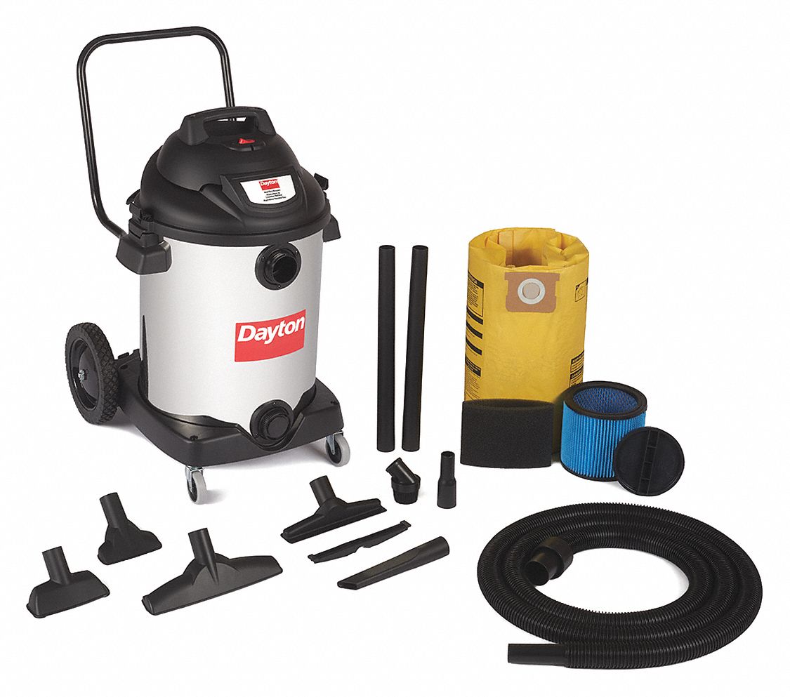 DAYTON, Corded, Wet/Dry, Shop Vacuum 22XJ5022XJ50 Grainger