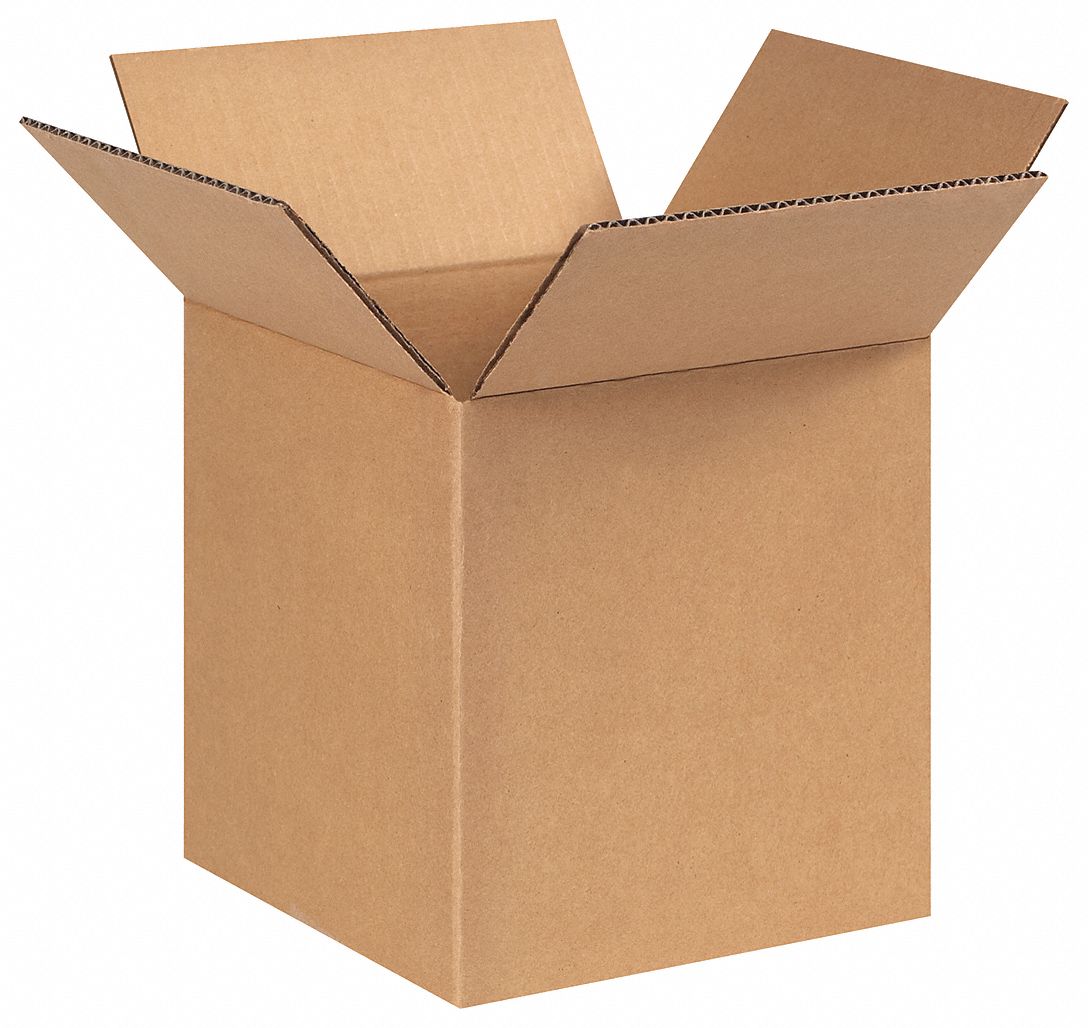 GRAINGER APPROVED 22XK21 Shipping Box,8x8x9 in 22XK21 PK 25