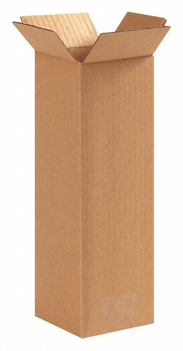 Shipping Box Kraft 12H x 5L x 5W in