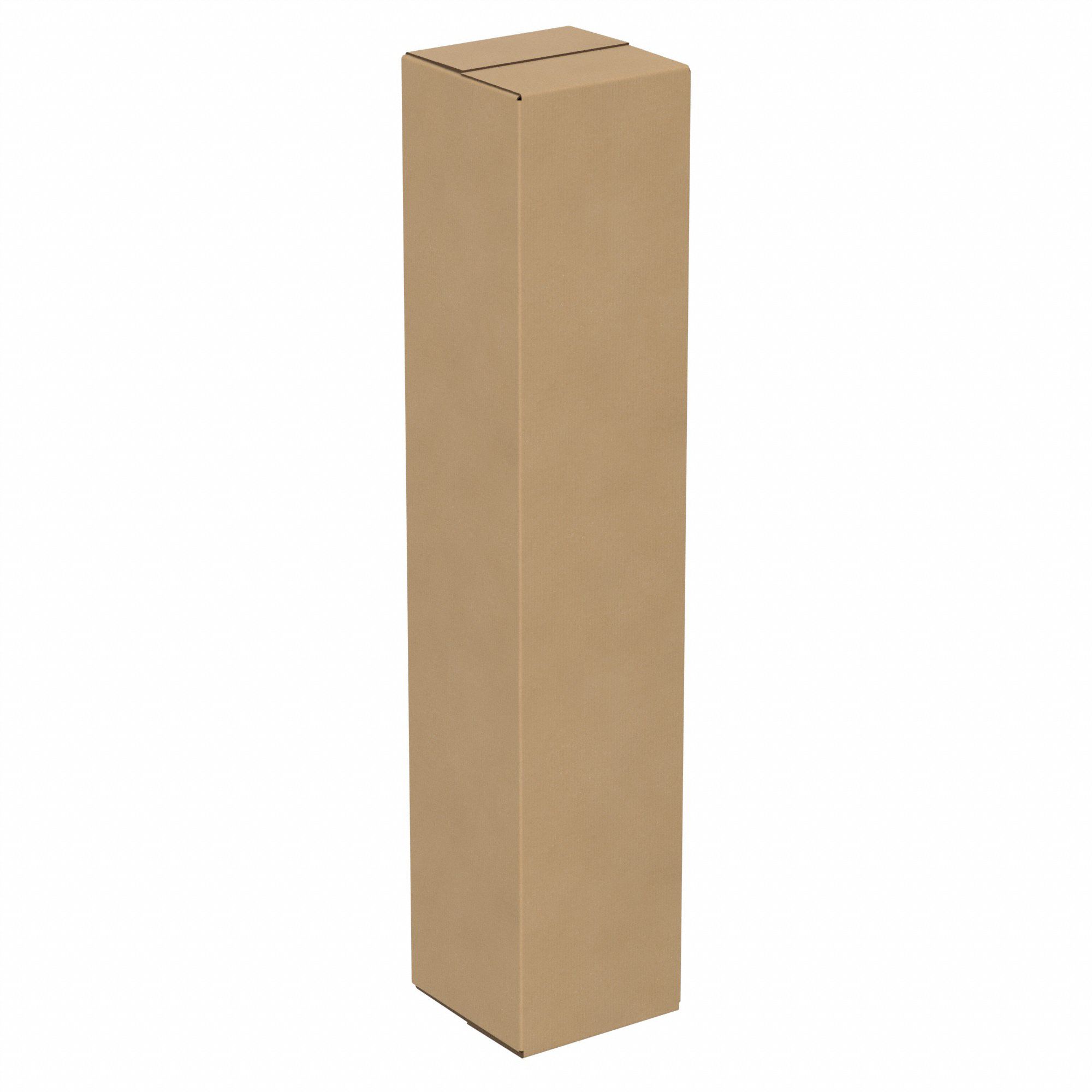 Shipping Box: 8 in Inside Lg, 8 in Inside Wd, 42 in Inside Ht, 32 ECT - Tall, Single Wall