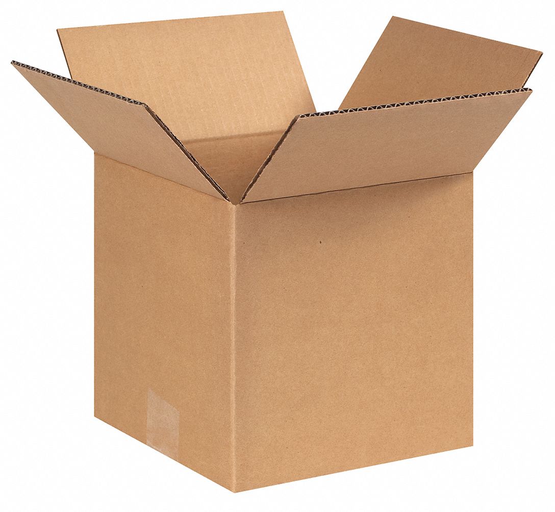 Shipping Box Kraft 8H x 8L x 8W in
