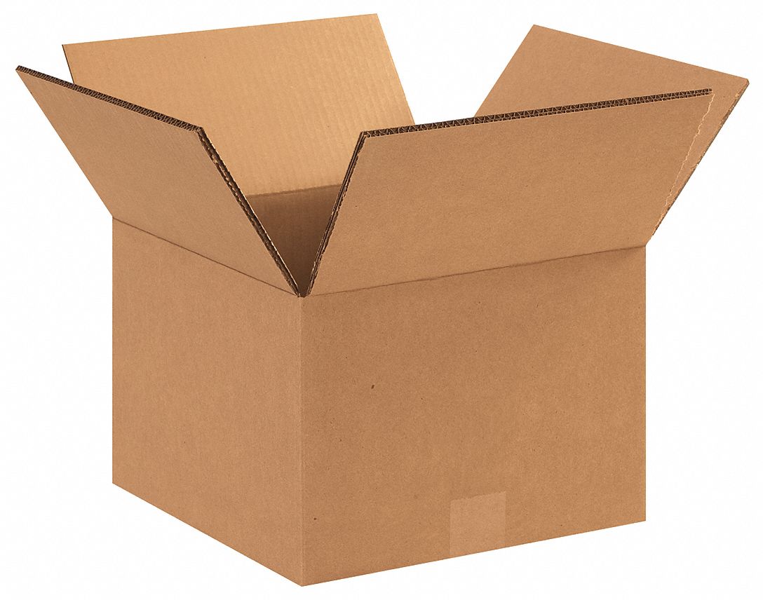 Shipping Box Kraft 8H x 12L x 12W in