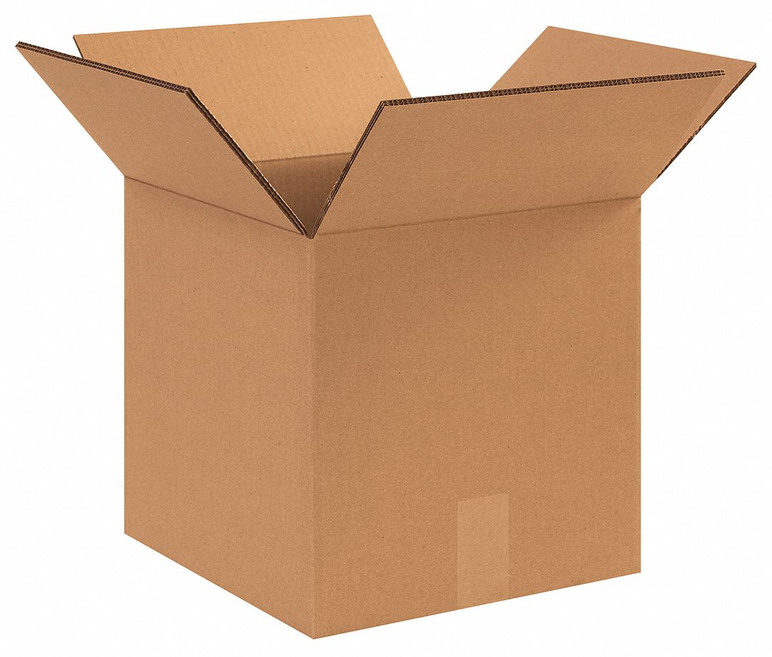 Shipping Box: 12 in Inside Lg, 12 in Inside Wd, 12 in Inside Ht, 71 ECT - Cube/Heavy Duty