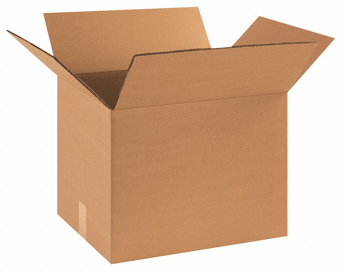 GRAINGER APPROVED 22XM34 PK 15 Shipping Box,18x14x14 in 22XM34