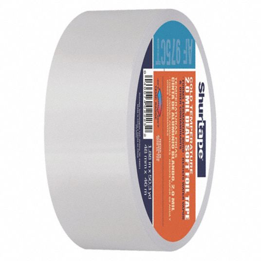 SHURTAPE Foil Tape Shurtape AF 975, 1 7/8 in x 50 yd, 4 mil Thick