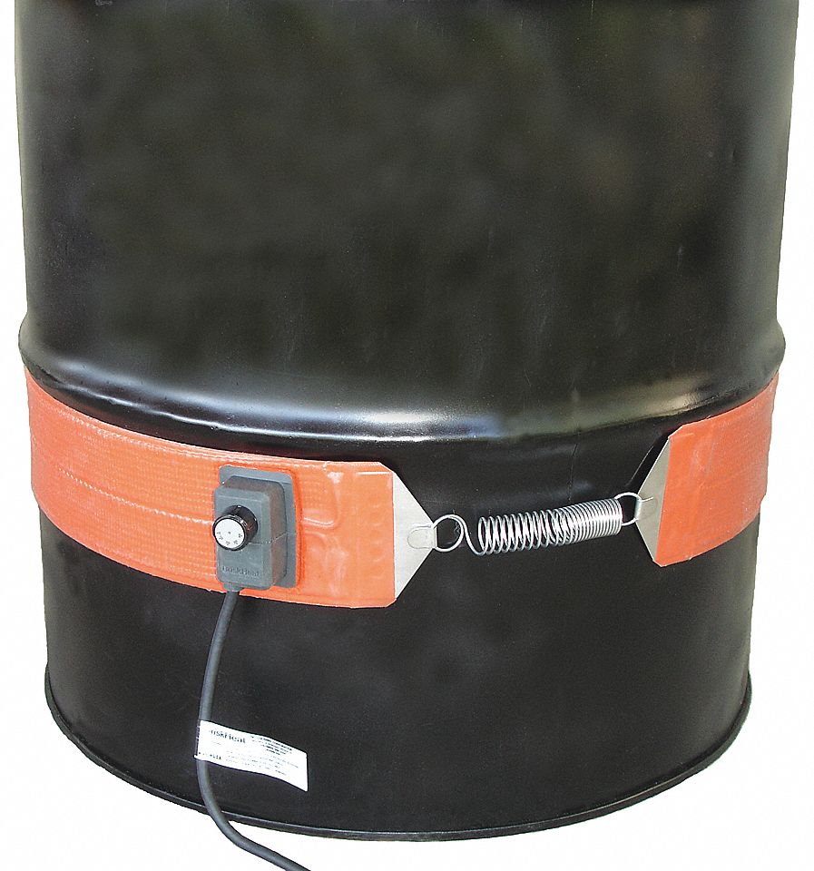 15GAL SILICONE BAND DRUM HEATER