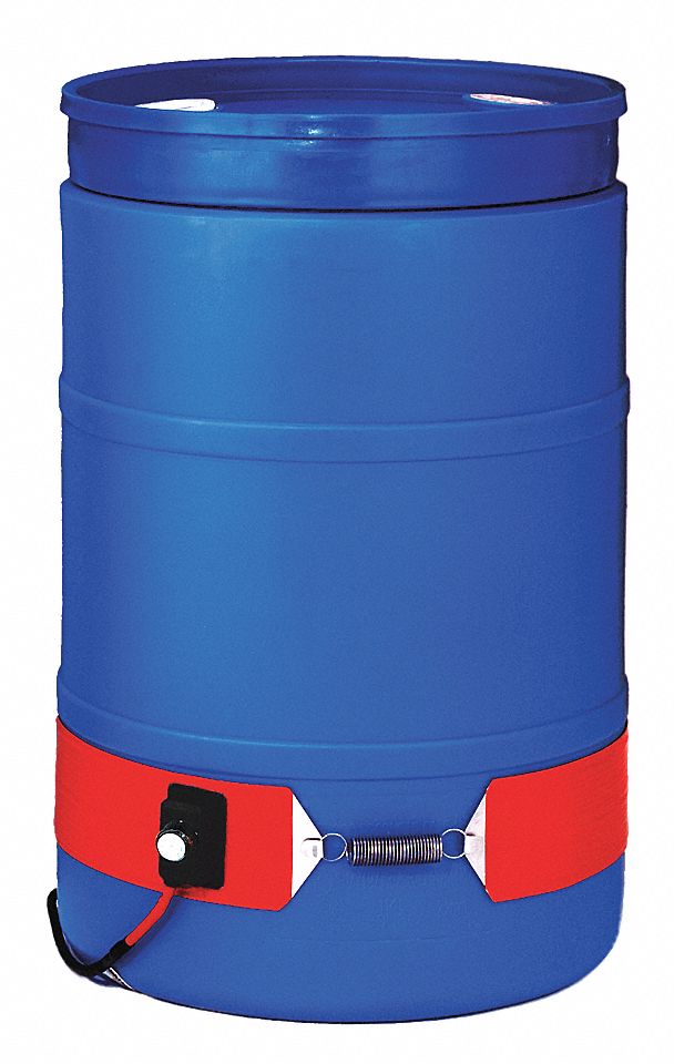 15GAL SILICONE BAND DRUM HEATER