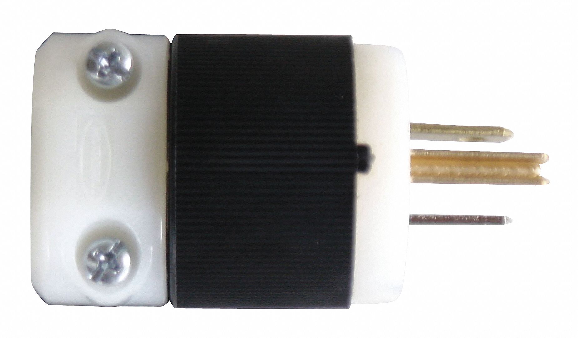 POWER PLUG, 3 PRONG, 120 V, 15 AMP, 3 X 1 IN