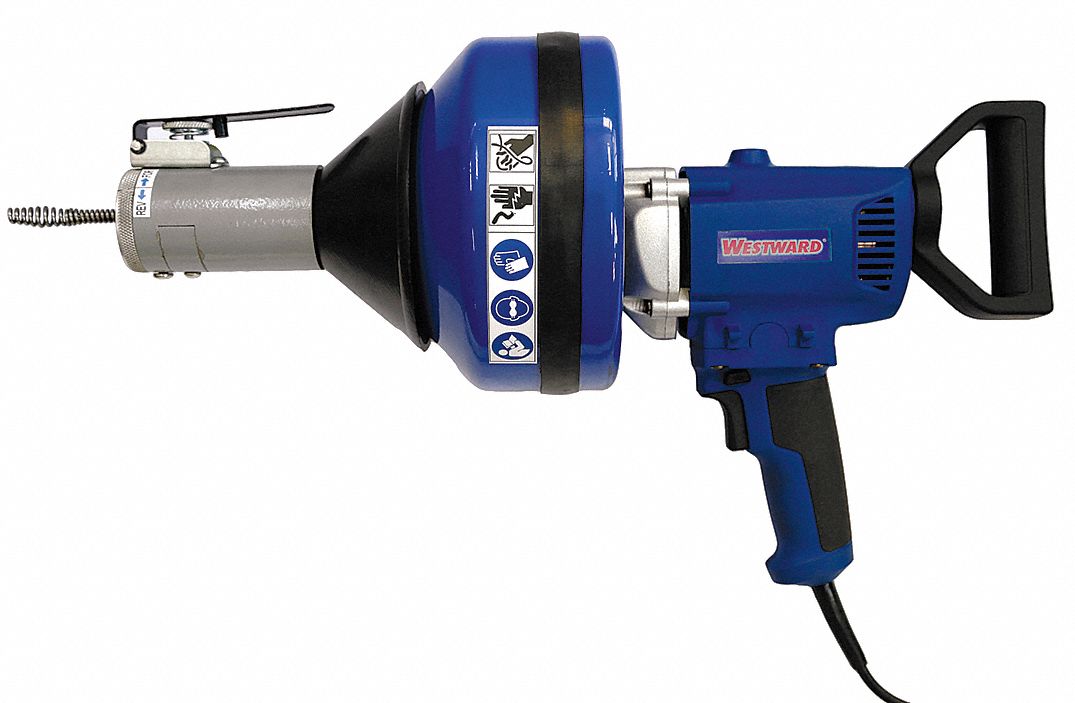 WESTWARD 22XP35 Drain Cleaning Gun,3/4 to 21/2 in. eBay