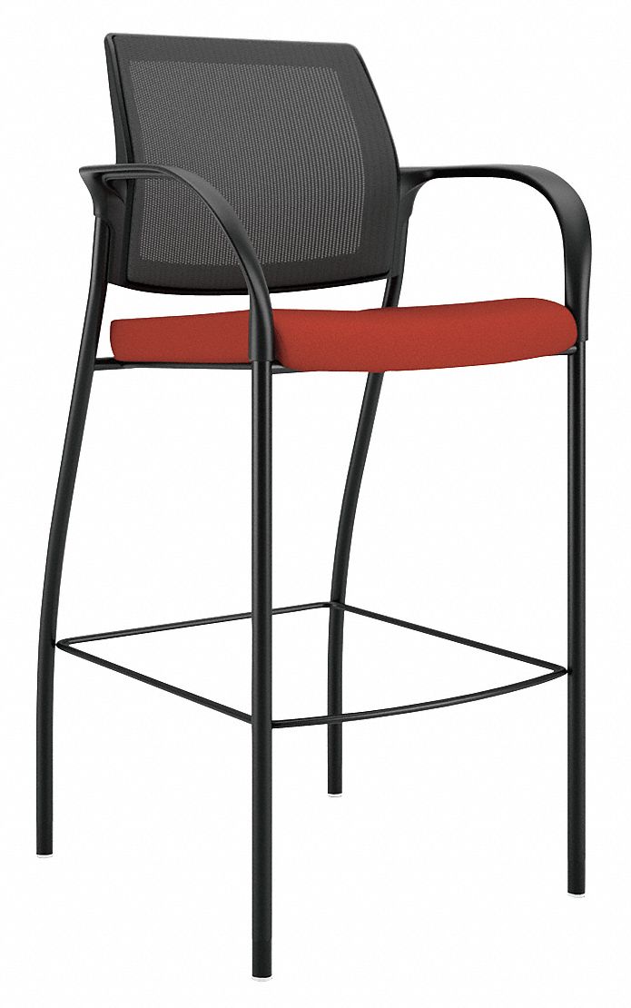 22XV74 - Cafe H Stool 46-1/2 H 25 W Red