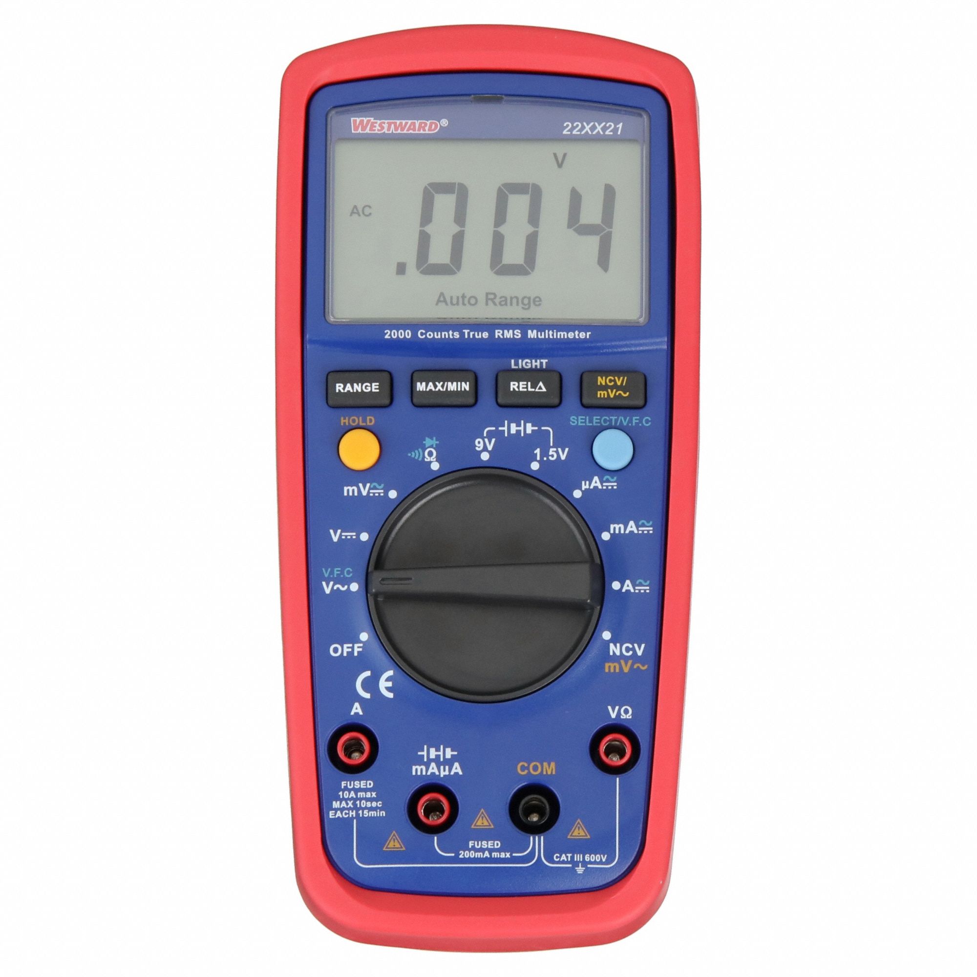 DIGITAL MULTIMETER,20 OHMS,2000 CNT