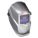 AUTO-DARKENING WELDING HELMET, 2 ARC SENSORS, GREY, W9-13, 3.82 IN X 1.73 IN, ANALOG