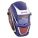 AUTO-DARKENING WELDING HELMET, 2 ARC SENSORS, GRAPHICS, BL/RED/WHITE, W9-13, ANALOG