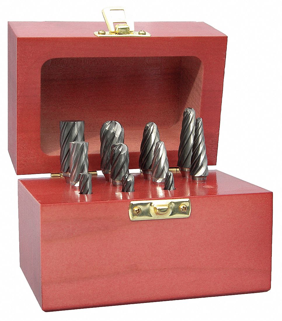 22XY05 - Carbide Bur Set Aluma Cut 1/4 in 10 pc