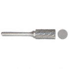 CARBIDE BUR, CYLINDRICAL, 3/8 IN, DOUBLE CUT