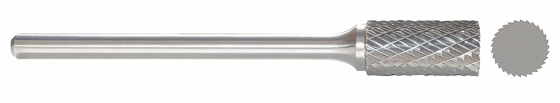 SA-12 Cylindrical Double Cut Carbide Burr 310-002005D 
