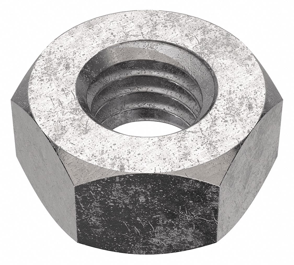 ÉCROU HEX,M6-1,00,10MM HEX W,5MM HEX H,AI 18-8,ORDINAIRE,50PQT