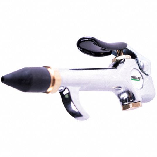 SPEEDAIRE Chrome Plated Zinc Thumb Lever Air Gun; Max. Inlet Pressure