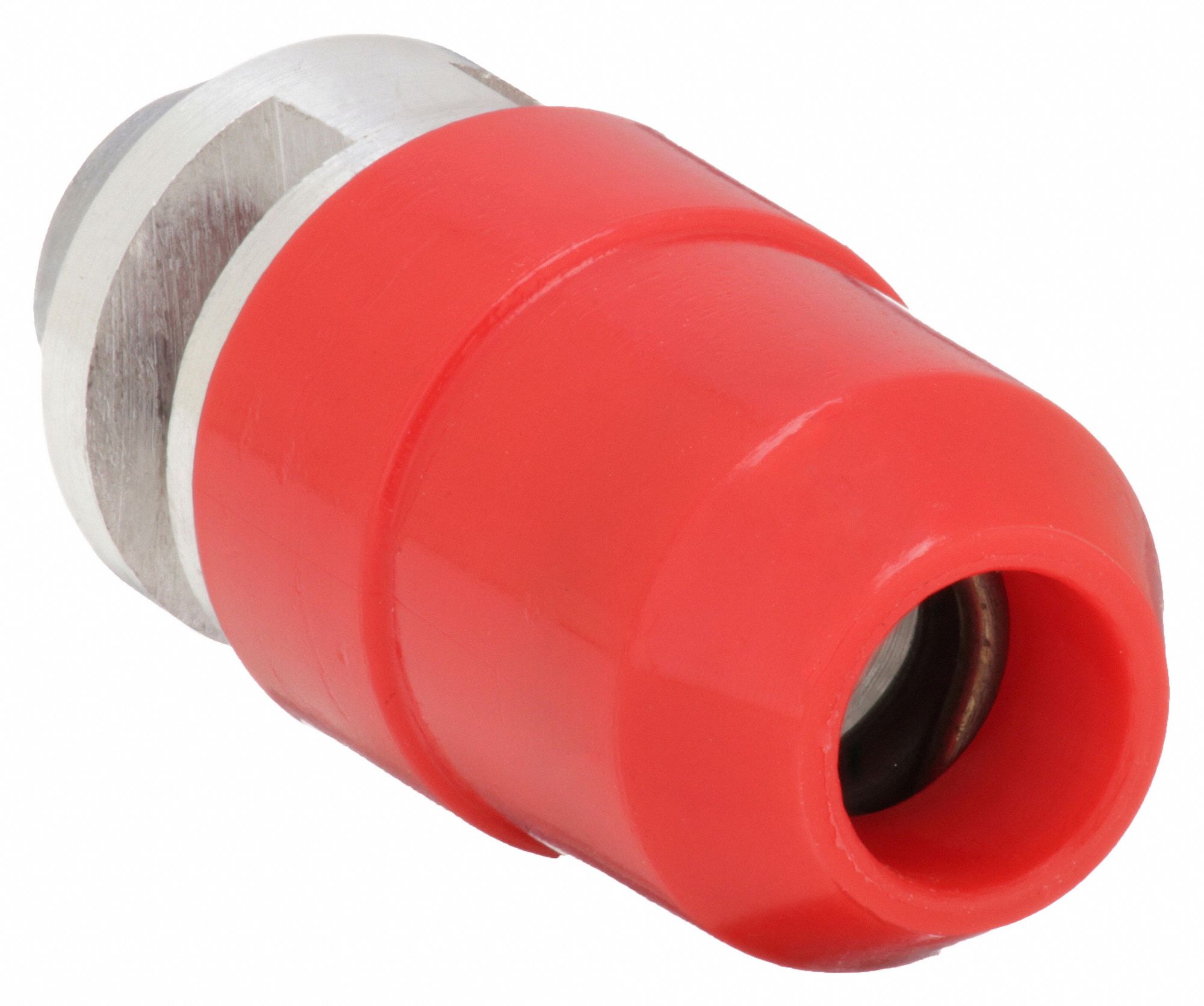 AIR GUN NOZZLE SAFETY 1/4 INLET RED