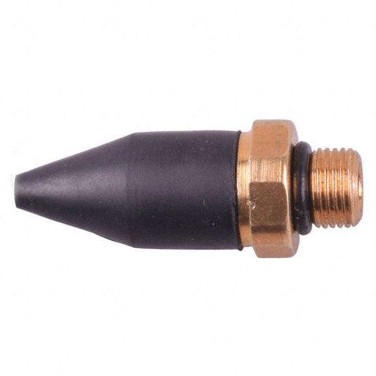 SPEEDAIRE 1 1/2 in Rubber/Brass Air Gun Nozzle 22YK6722YK67 Grainger