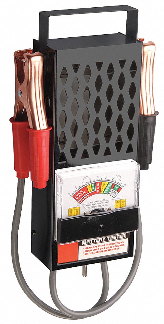 WESTWARD Battery Tester, Analog, 50 to 100A, Low Res 22YM0522YM05