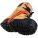 ICE CLEATS, UNIVERSAL, 3 IN LONG, 2 1/8 IN WIDE, BLACK/ORANGE, UNISEX