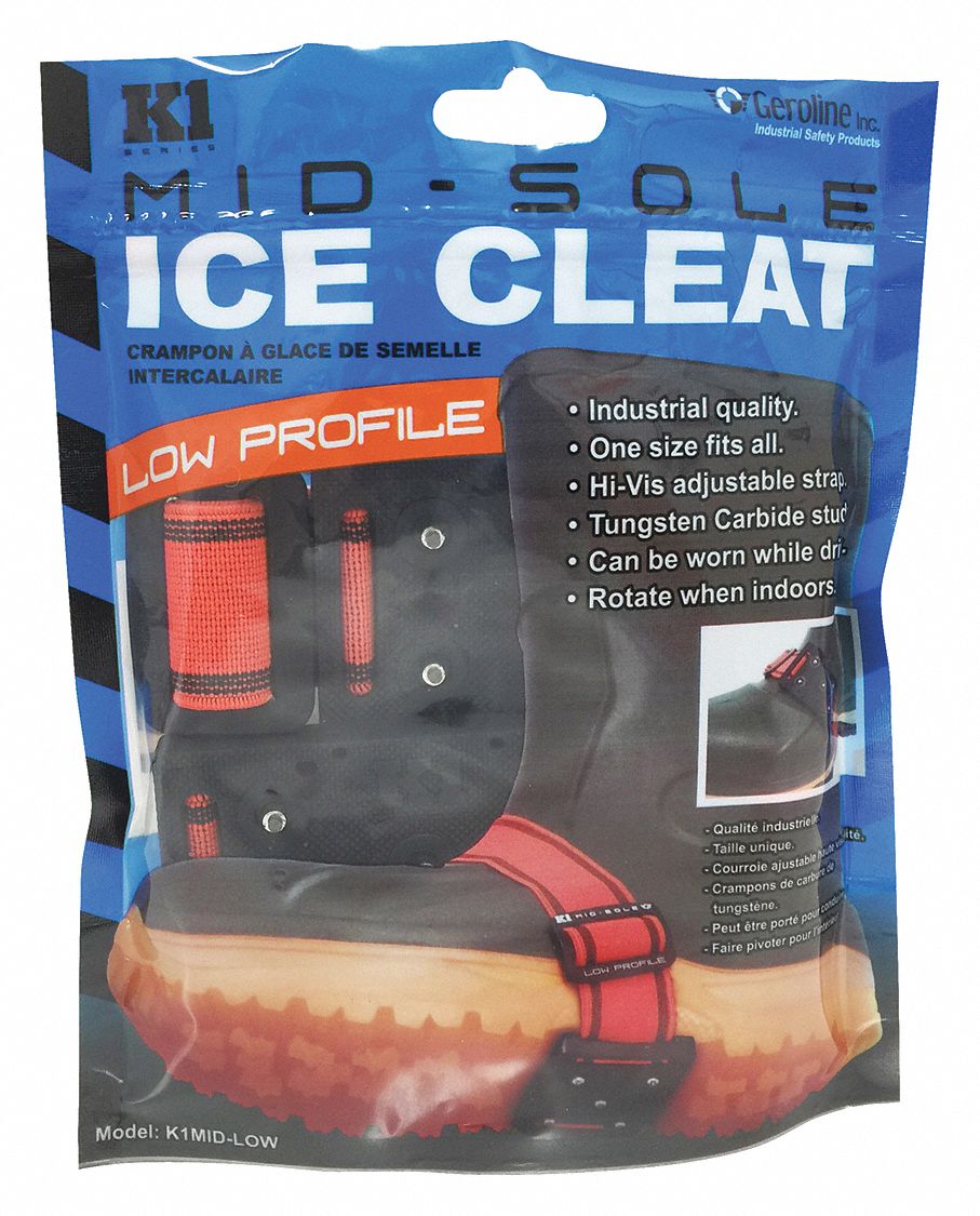 K1 SERIES Traction Device, Unisex, Universal, Stud Traction Type, 1 PR