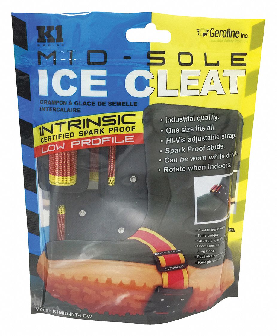 K1 SERIES Traction Device, Unisex, Universal, Stud Traction Type, 1 PR