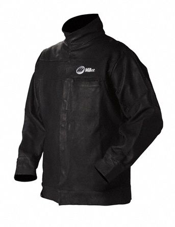 Welding Jacket 2XL 30 L Gray Leather