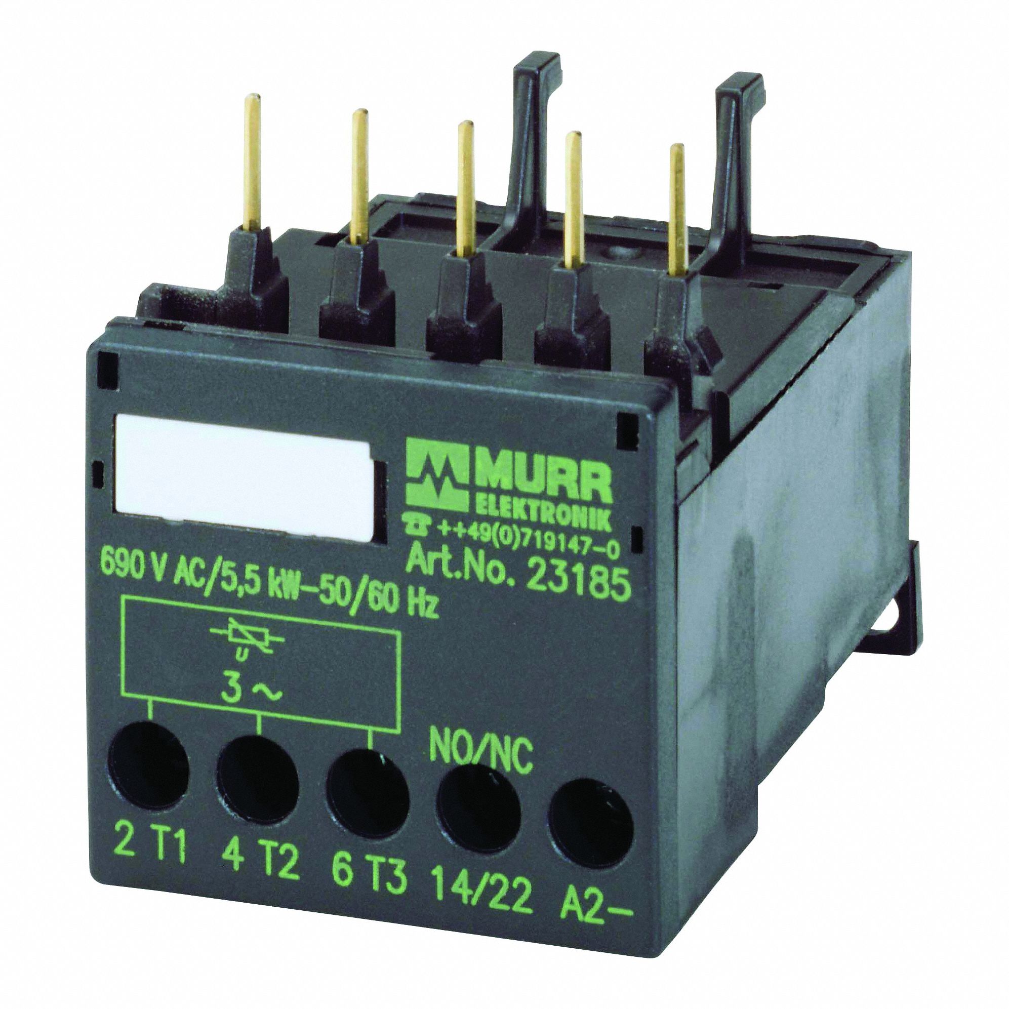 Motor Suppressor: RC 3 RT, 5.5 kW Motor Rating, SIRIUS Contactor Mount Size 00, 23181