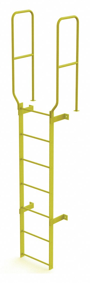 TRI-ARC, 10 ft Overall Ht, 28 in Overall Wd, Ladder,Walk-Thru Fixed ...