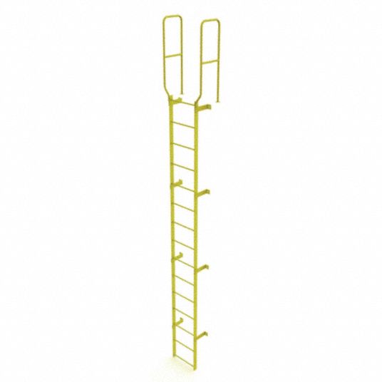 TRI-ARC, 18 ft Overall Ht, 28 in Overall Wd, Ladder,Walk-Thru Fixed ...