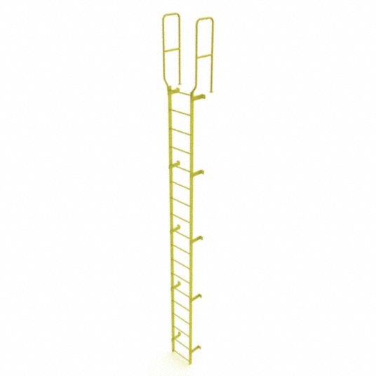 TRI-ARC, 21 ft Overall Ht, 28 in Overall Wd, Ladder,Walk-Thru Fixed ...