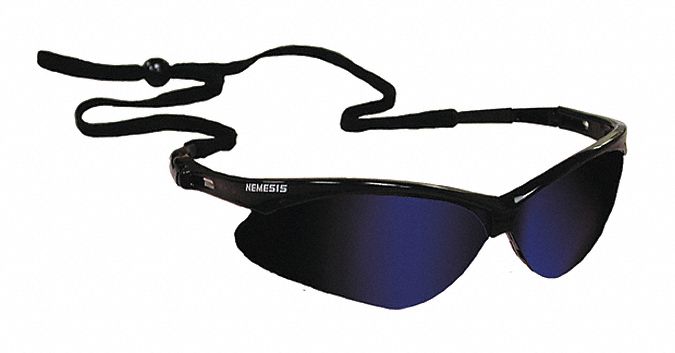 Safety Glasses, Blue Mirror