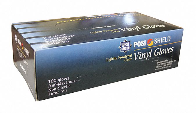 Gloves, Rubber, Size,