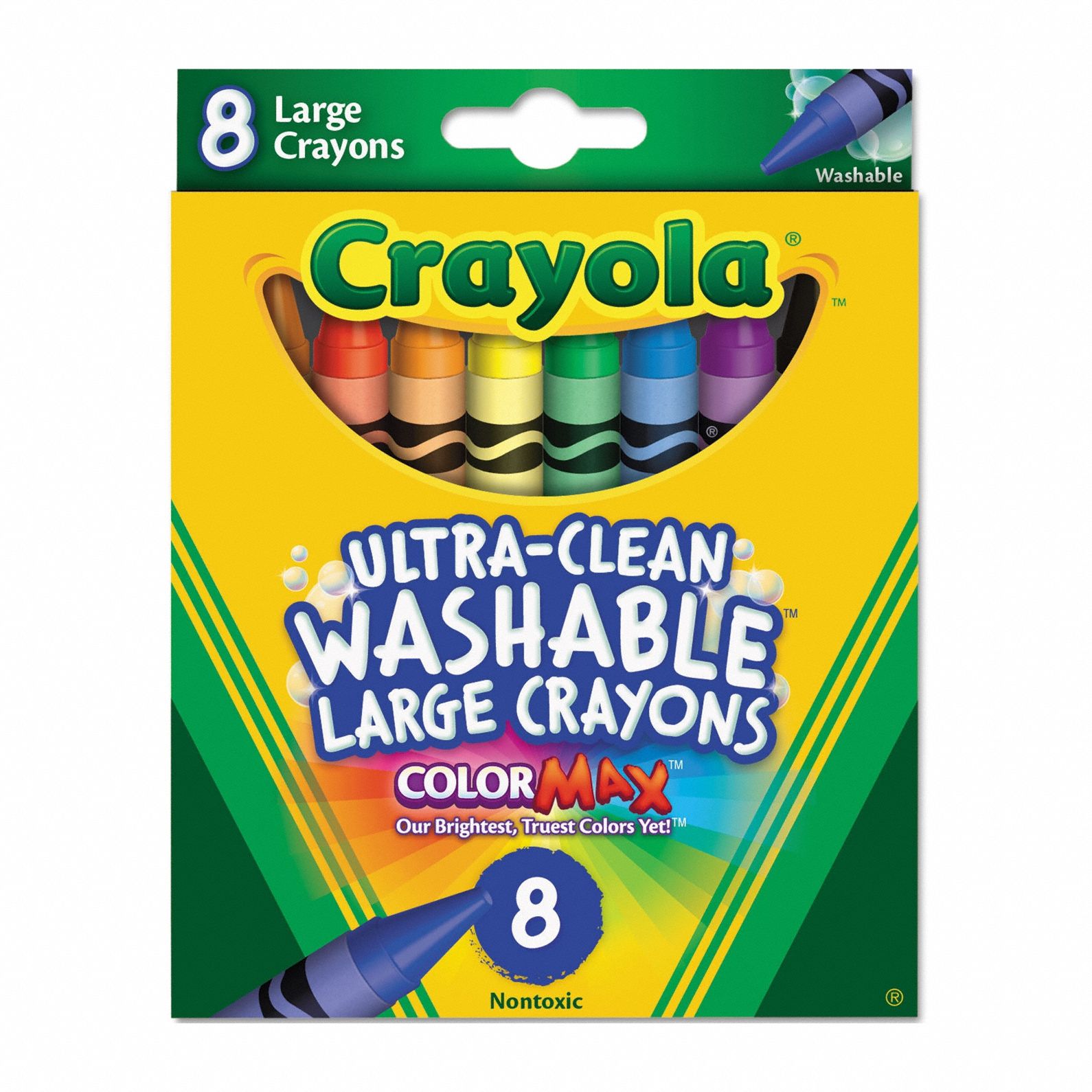 Washable crayons PK8